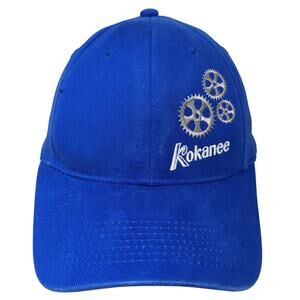 Kokanee Cran Kworkx Whistler BC, Baseball Cap Blue One Size Embroidered jjm